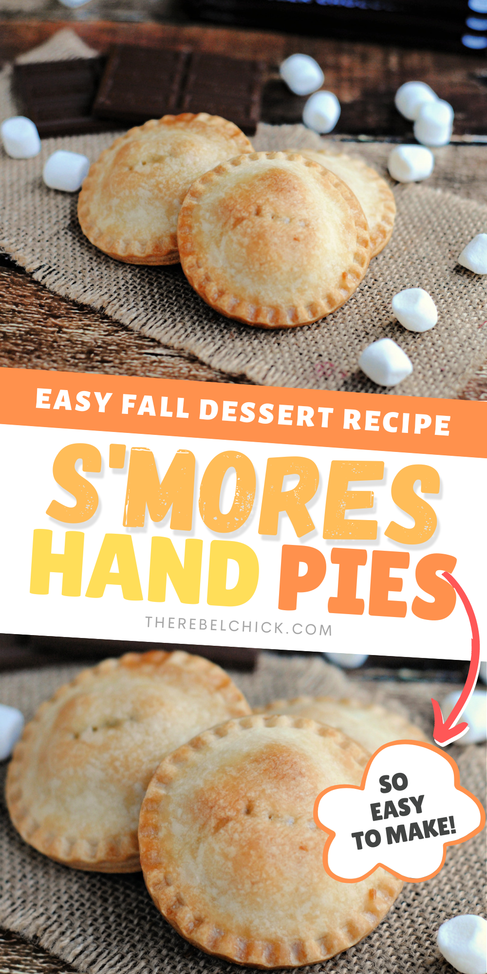 Smores Hand Pies Recipe