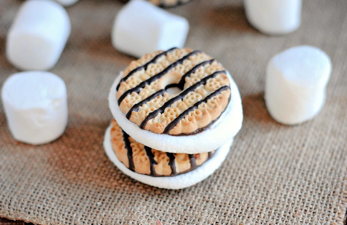 S'mores Cookie Sandwiches 