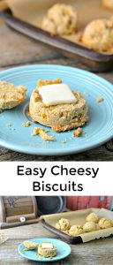An Easy Cheesy Biscuits Recipe