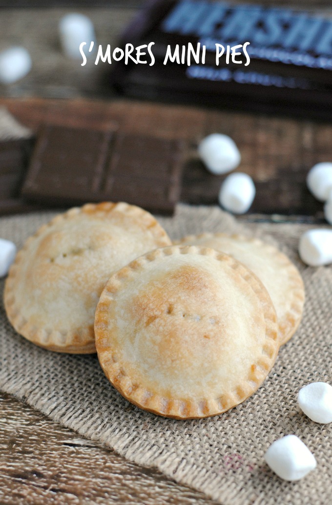 Handheld Smores Mini Pies by The Rebel Chick