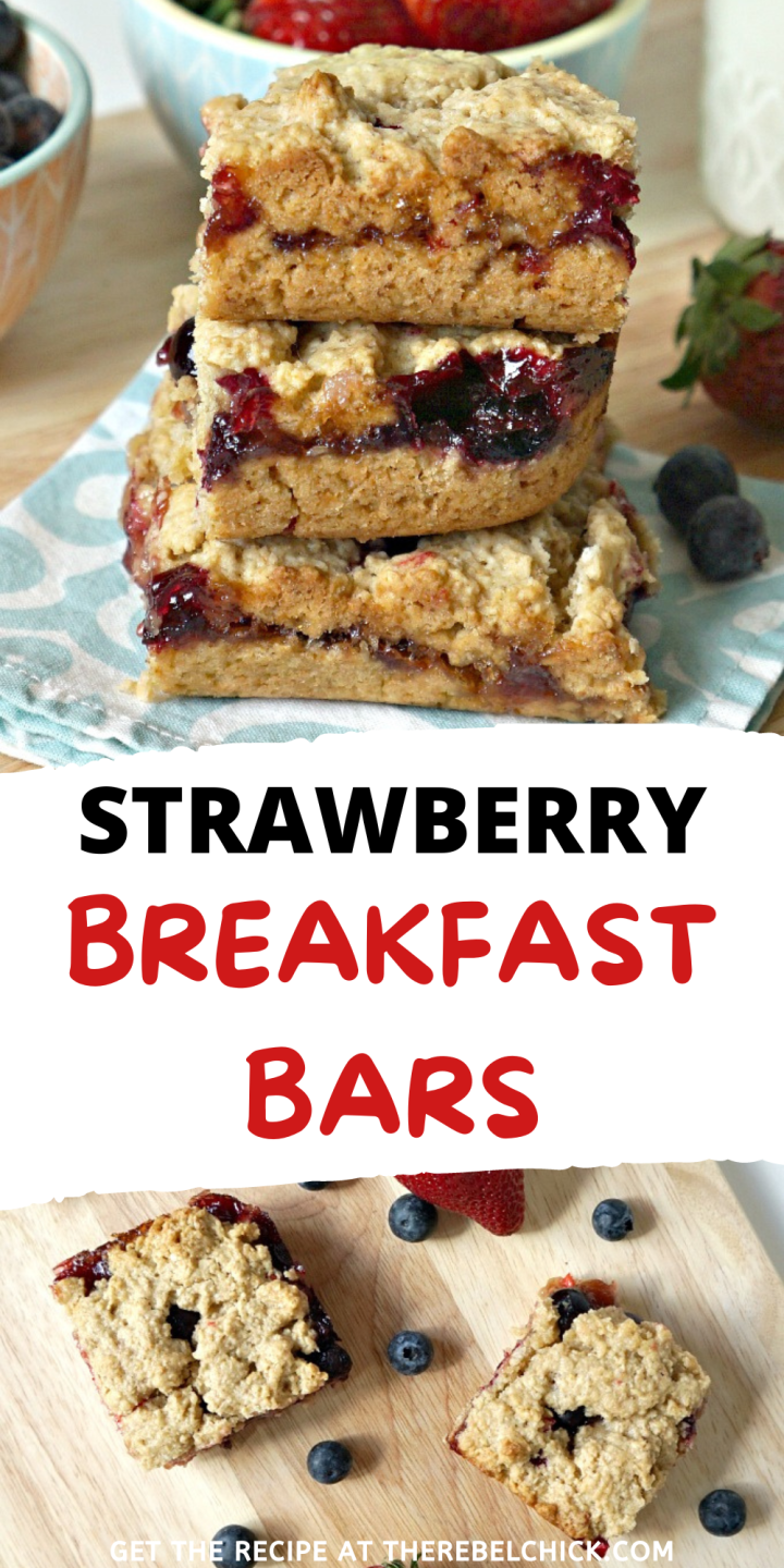 Strawberry Breakfast Bars Recipe