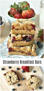 Strawberry Breakfast Bars Recipe