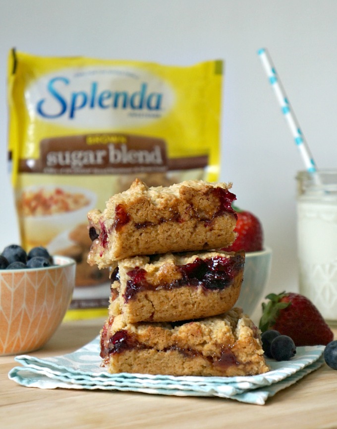 Very Berry Breakfast Bars Recipe 1 The Rebel Chick