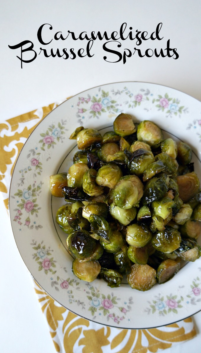 Easy Baked Caramelized Brussel Sprouts Recipe #SplendaSweeties #SweetSwaps