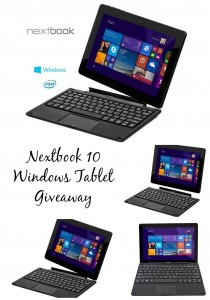 Nextbook 10 Windows Tablet - Productivity, Play, and a #Giveaway