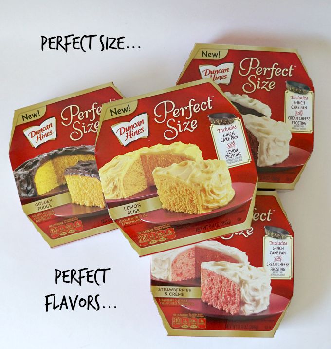 Perfect Size Duncan Hines Cake Mix - A Cake for Every Occasion