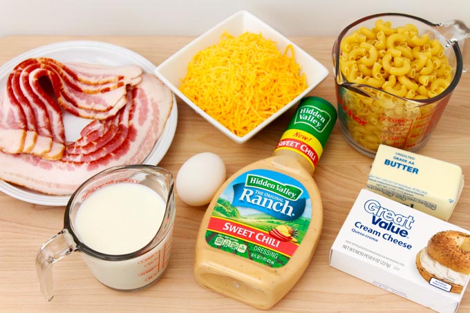 ranch bacon mac and cheese recipe ingredients