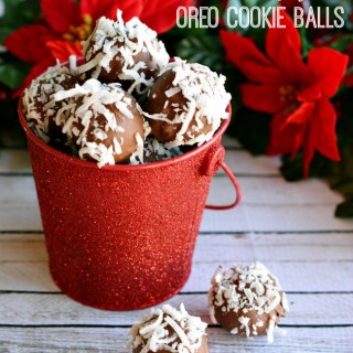 Holiday OREO Cookie Balls Recipe