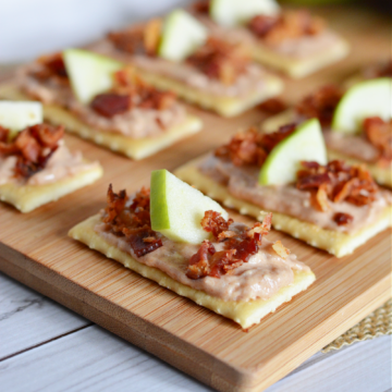 Bacon Apple Cheese Appetizers