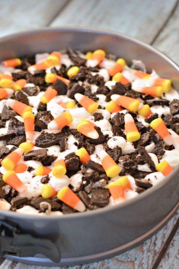 Candy Corn Brownies Recipe for Halloween - The Rebel Chick
