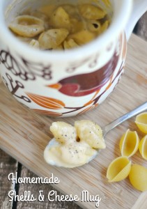 Homemade Shells & Cheese Mug Recipe