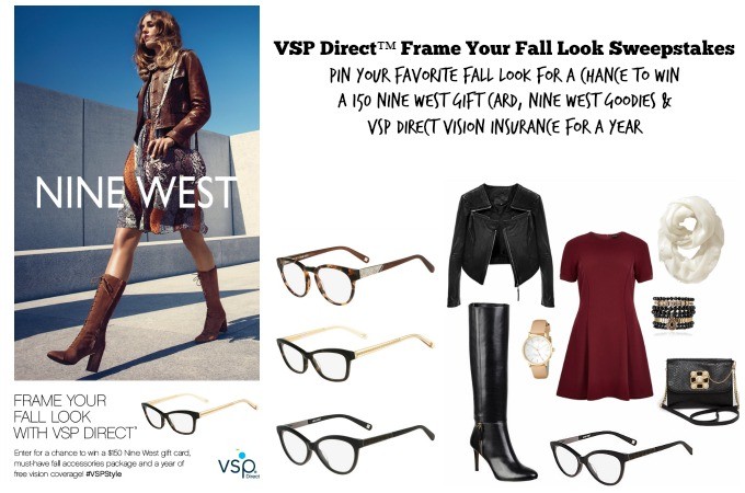 WIN BIG in the VSP Direct™ Frame Your Fall Look Sweepstakes #VSPStyle
