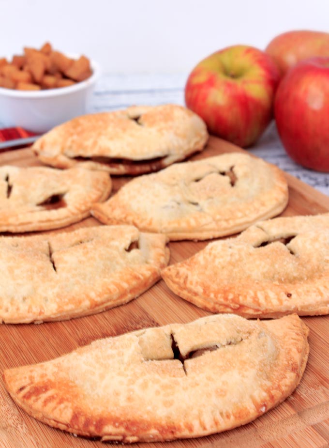 Spiced Apple Hand Pies | The Rebel Chick