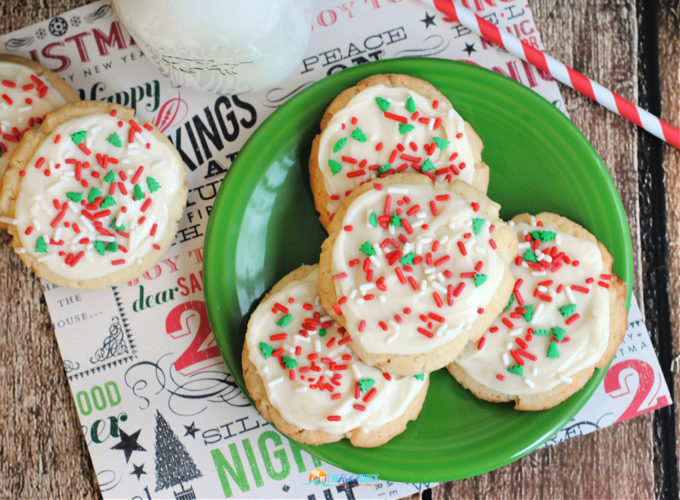 Cake Mix Christmas Sugar Cookies Recipe