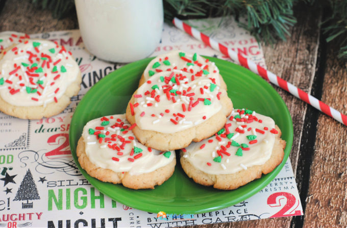 Cake Mix Christmas Sugar Cookies Recipe