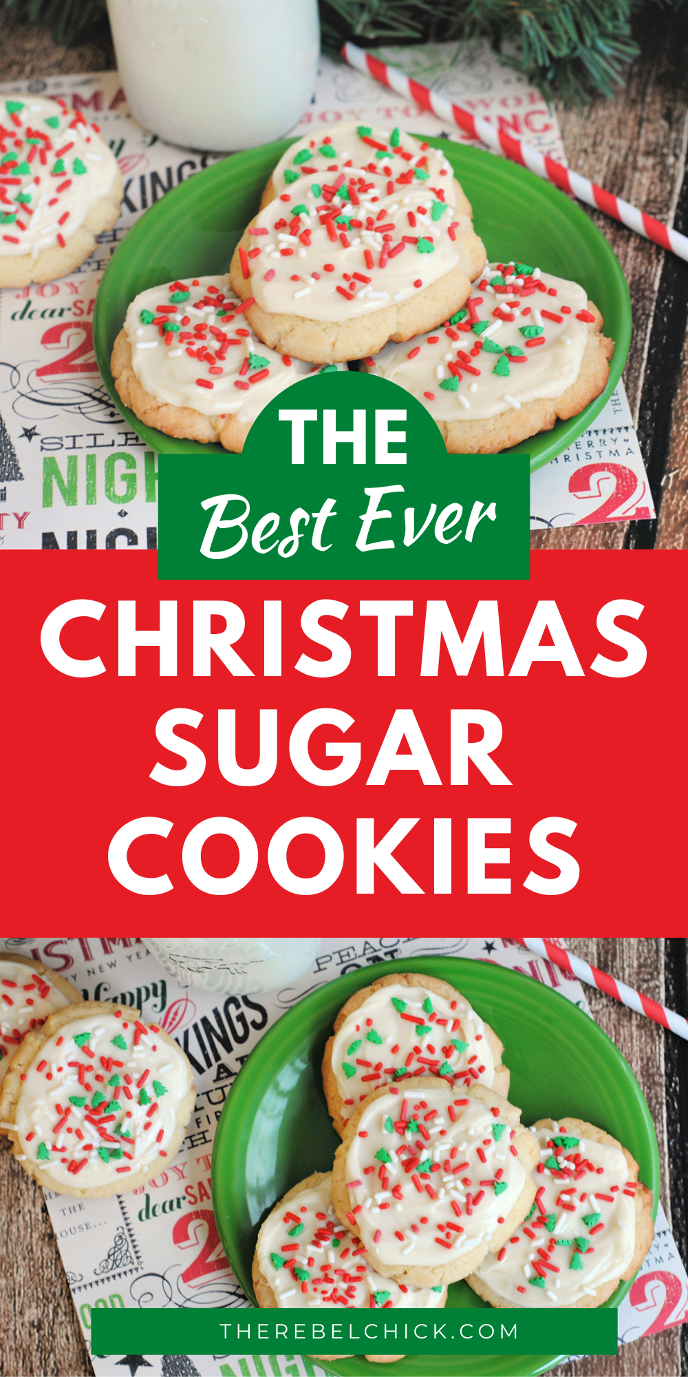 Cake Mix Christmas Sugar Cookies Recipe