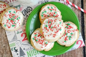 Cake Mix Christmas Sugar Cookies Recipe