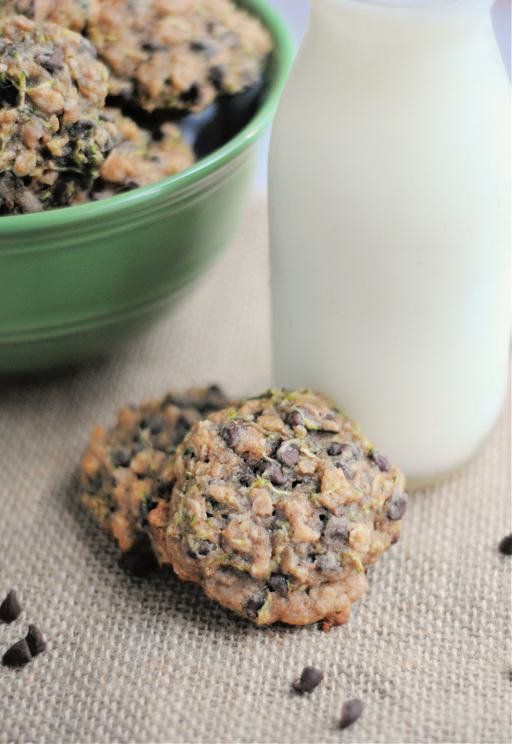 A Healthy Zucchini Chocolate Chip Cookies Recipe