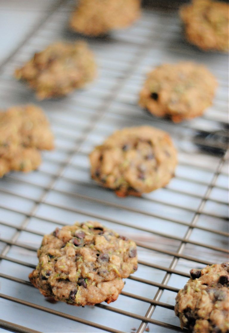 A Healthy Zucchini Chocolate Chip Cookies Recipe