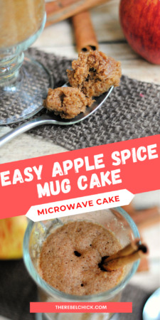 Easy Apple Spice Mug Cake Recipe
