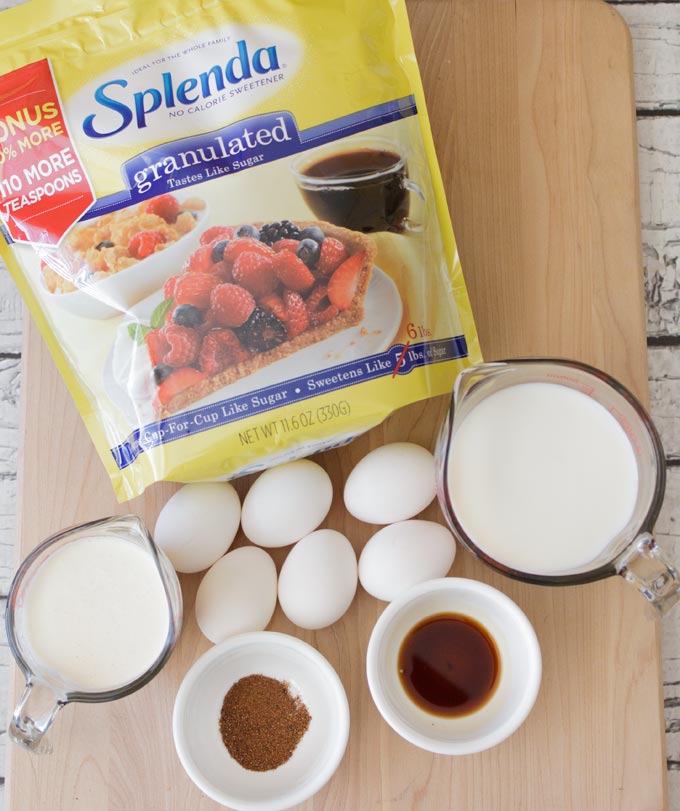homemade eggnog ingredients