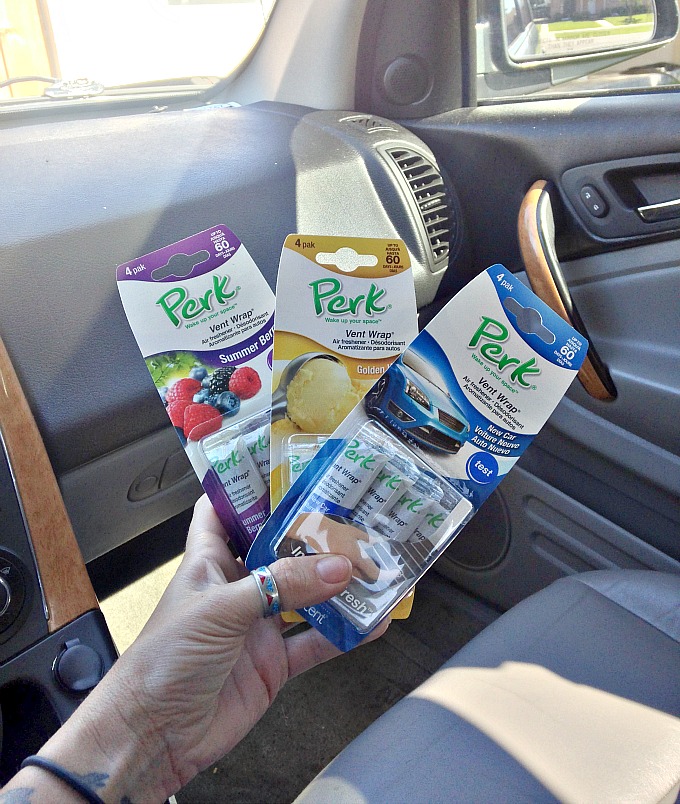 PERK Vent Wraps - Great Smelling Fragrance for Your Car #PERKFRESH