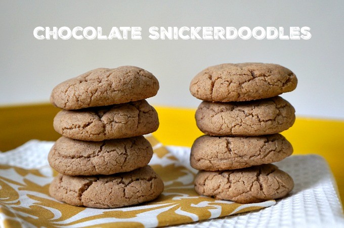 Chocolate Snickerdoodles Recipe #thegoodwhey