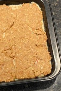 Oatmeal Walnut Apple Sour Cream Bars Recipe
