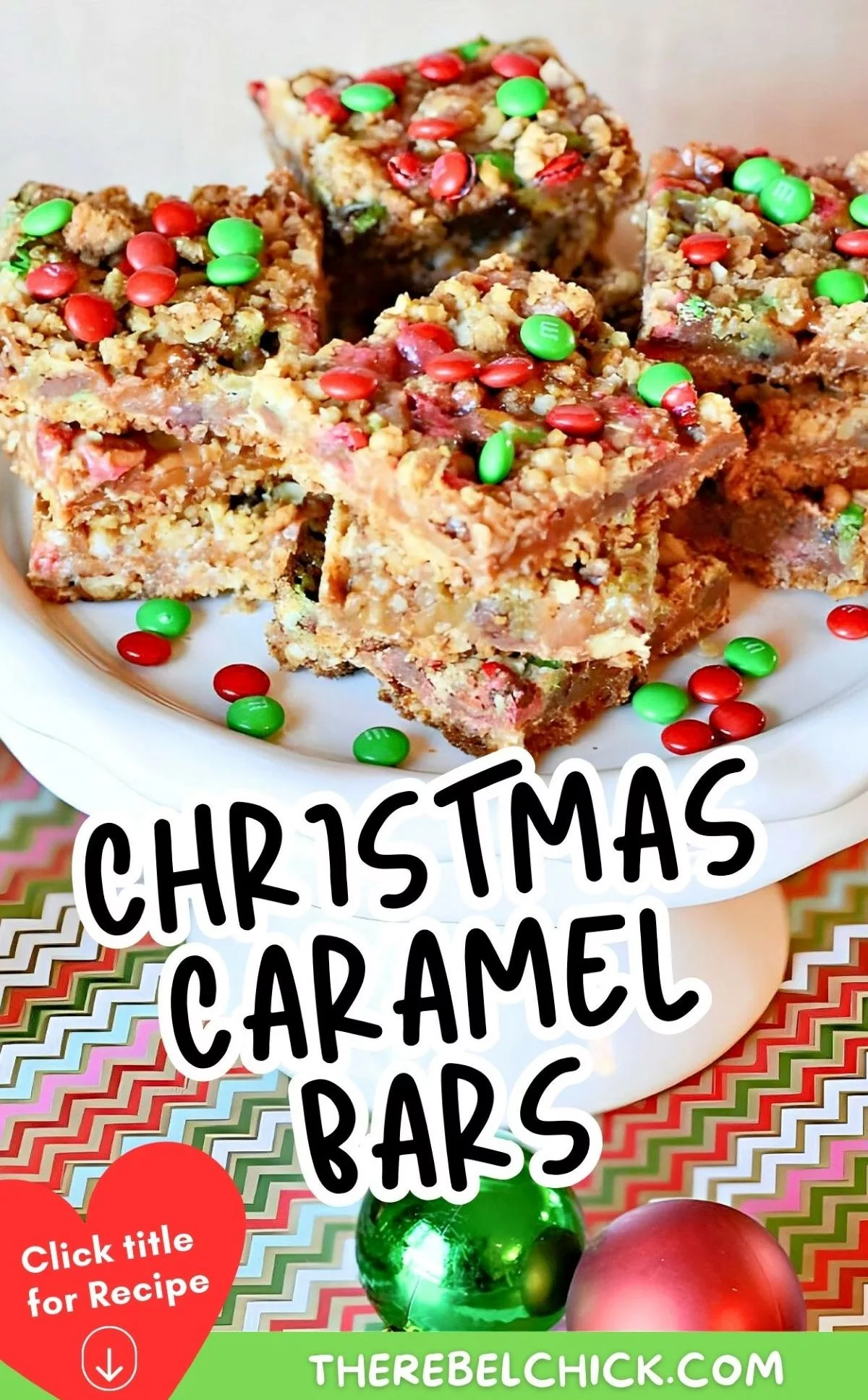 BEST Christmas Caramel Bars Recipe