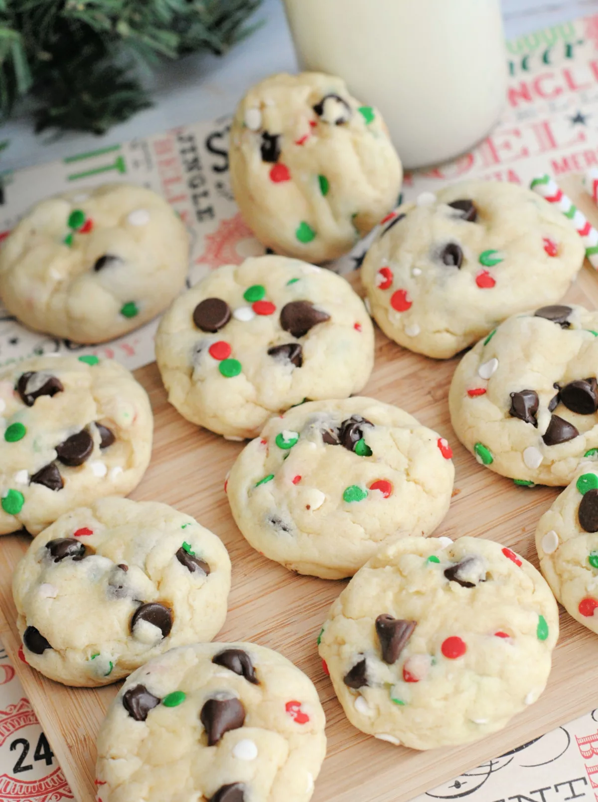 https://therebelchick.com/wp-content/uploads/2015/12/Cake-Mix-Chocolate-Chip-Santa-Cookies-Recipe-2-jpg.webp