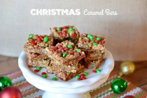 Christmas Caramel Bars Recipe