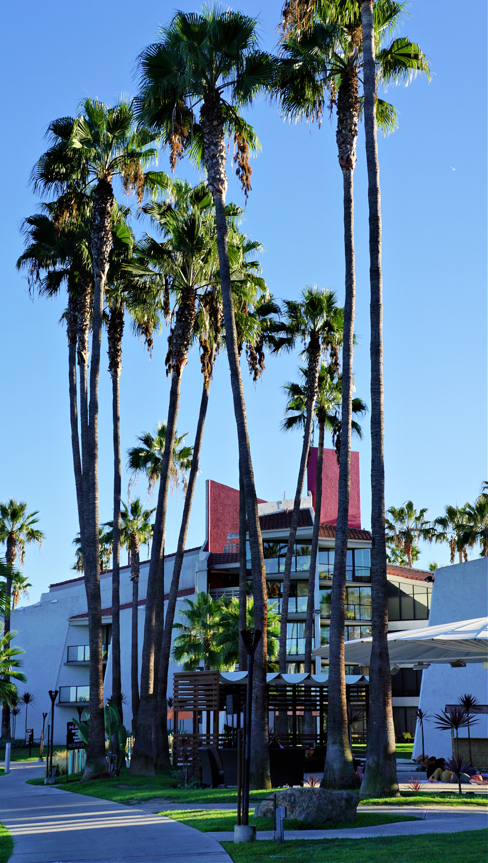 Hotel Maya's Fuego Restaurant in Long Beach California