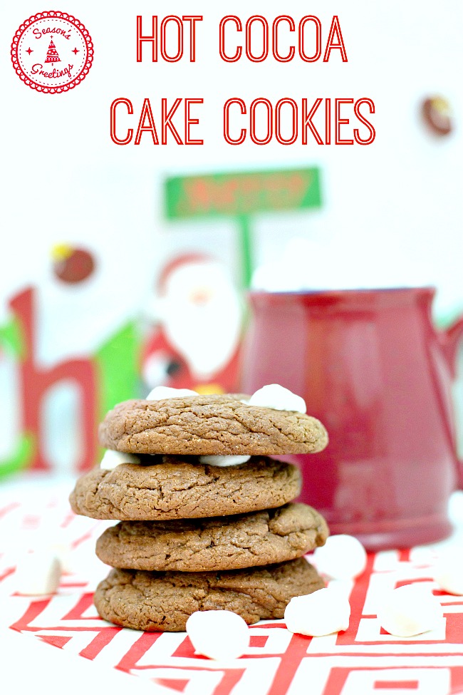 Hot Cocoa Cake Cookies Recipe