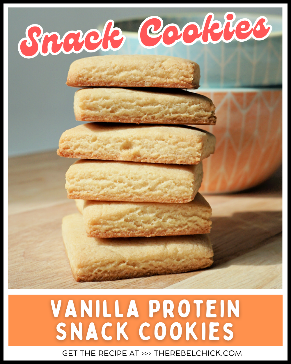 Vanilla Protein Snack Cookies
