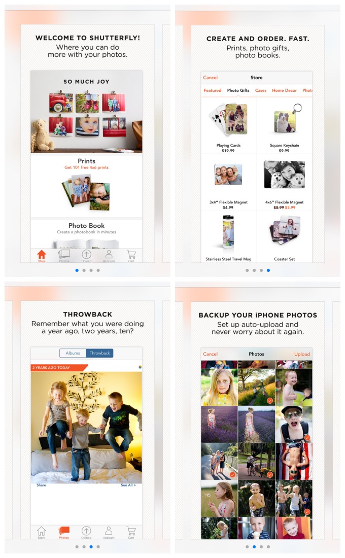 is the shutterfly app free to download
