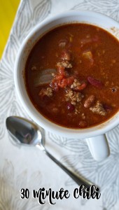 30 Minute Chili Recipe from Publix #BestMealsSavings
