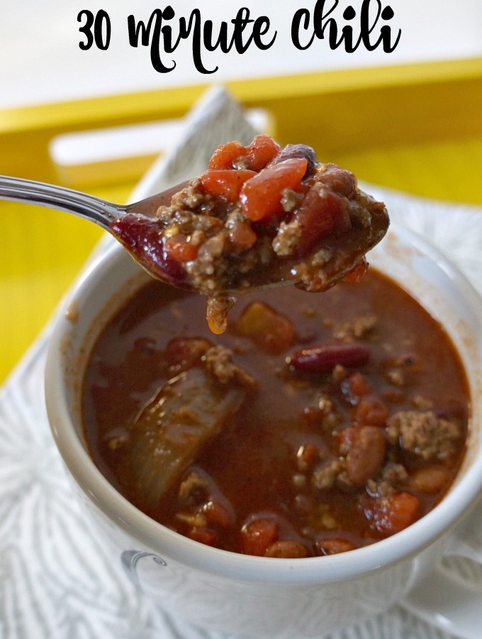 30 Minute Chili Recipe from Publix #BestMealsSavings
