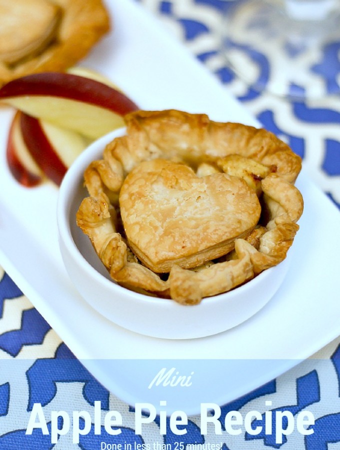 A Fun Mini Apple Pie Recipe #SweetSwaps #SplendaSweeties