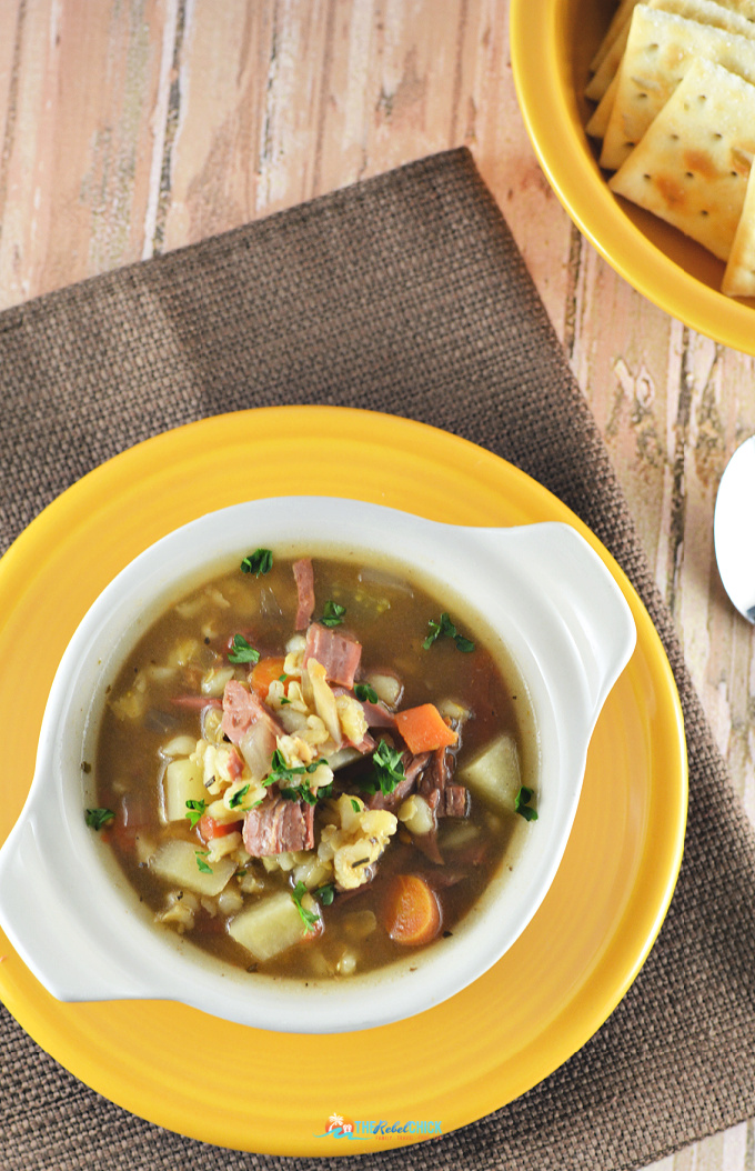 Slow Cooker Beef Barley Soup Recipe