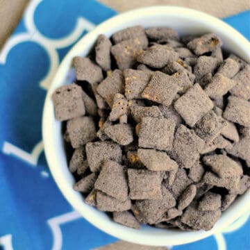 Double Chocolate Mint Puppy Chow