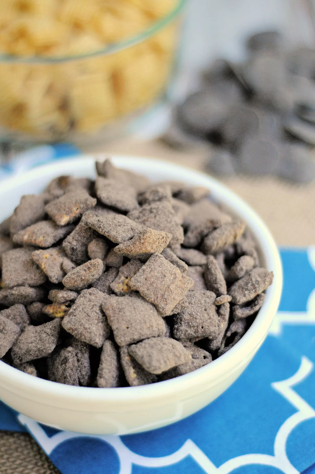 Double Chocolate Mint Puppy Chow