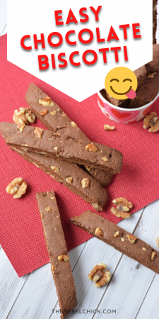 Easy Homemade Chocolate Biscotti Recipe