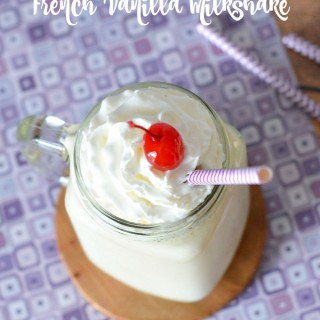 Homemade French Vanilla Milkshake Recipe