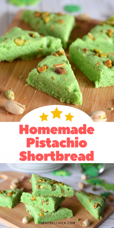 Homemade Pistachio Shortbread Recipe