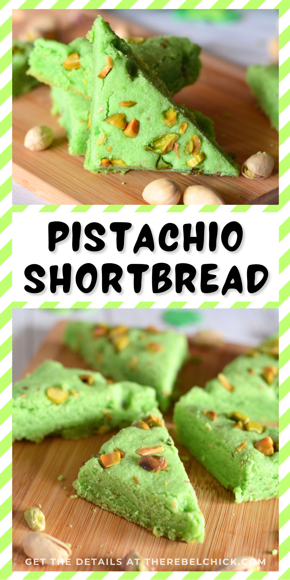 Homemade Pistachio Shortbread
