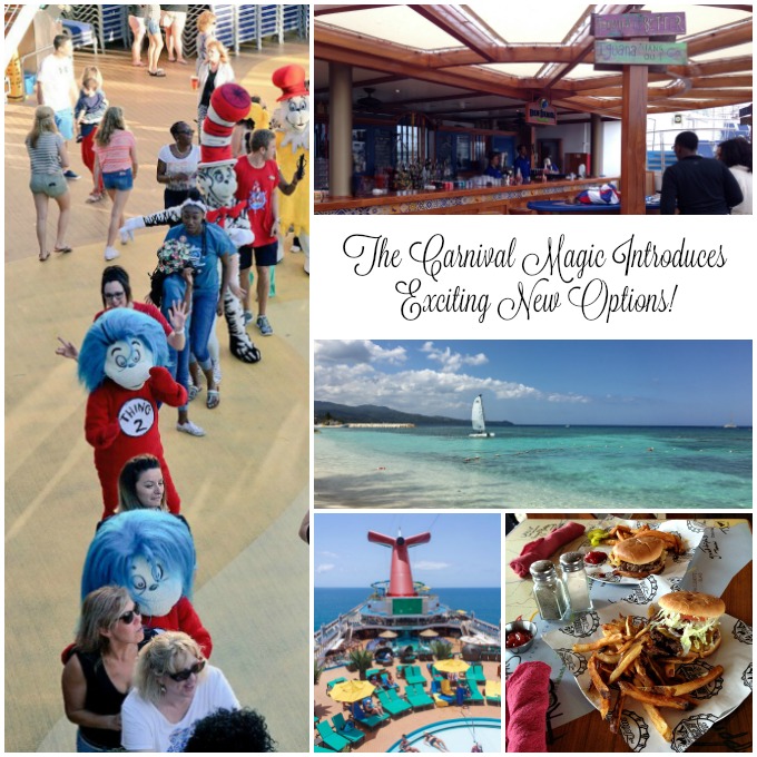 The Carnival Magic Introduces Exciting New Options!