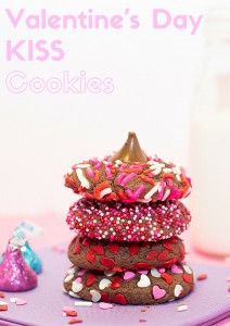 Hershey's Valentine's Day KISS Cookies Recipe #HSYMessageOfLove