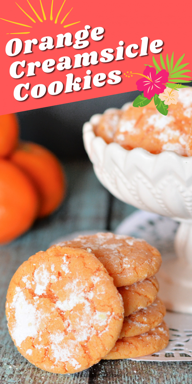 Cake Mix Orange Creamsicle Cookies Recipe