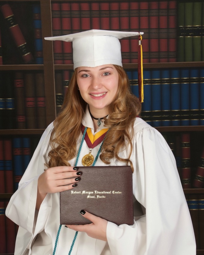 Angeline's graduation photo 1