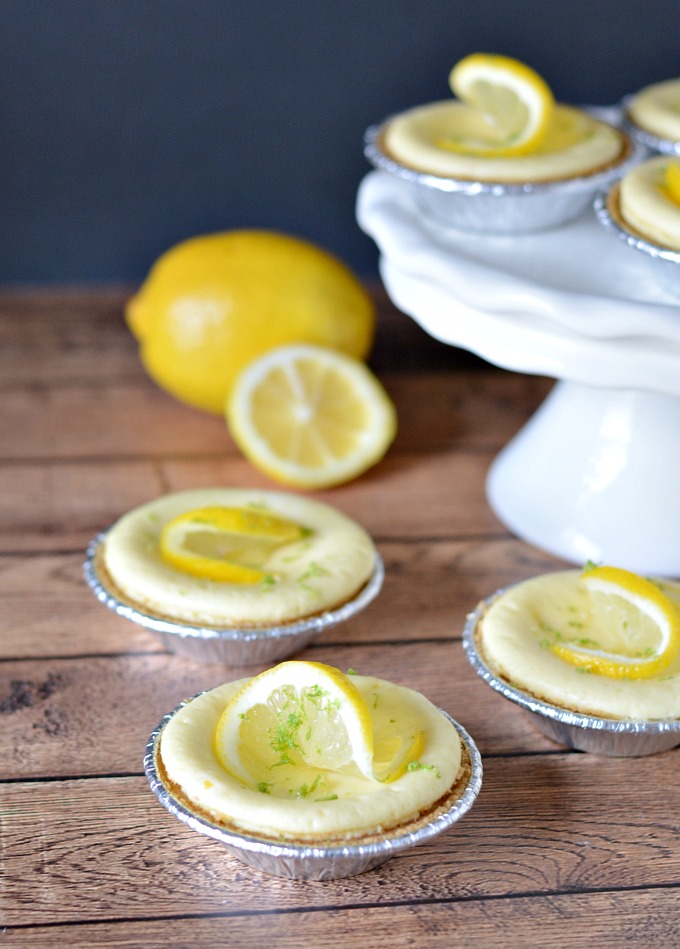Mini Lemon Cheesecakes Recipe